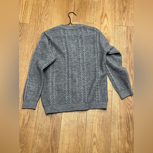 First Lady Cable Knit embroidered Cardigan- Medium PTP 19.5 inch - Picture 14 of 14